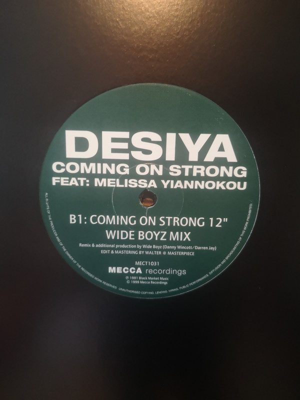 Desiya - Coming On Strong | Mecca Recordings (MECT1031)