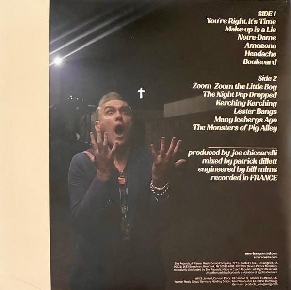 Morrissey - Make-Up Is A Lie | Sire (093624829799) - 3