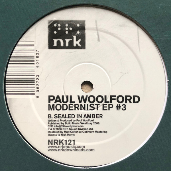 Paul Woolford - Modernist EP #3 | NRK Sound Division (NRK121) - 4