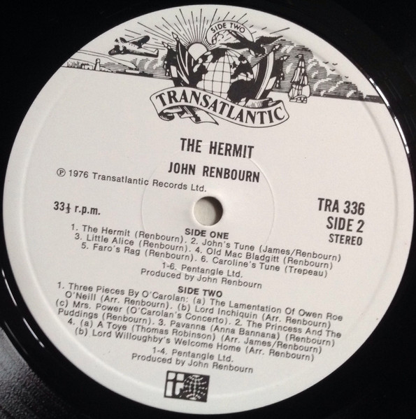 John Renbourn - The Hermit | Transatlantic Records (TRA 336) - 4 John Renbourn - The Hermit | Transatlantic Records (TRA 336) - 4