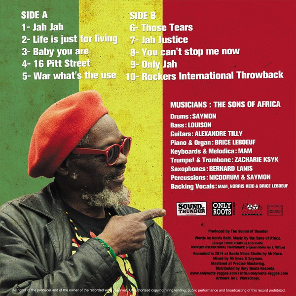 Norris Reid - Rockers International Throwback | Sound Of Thunder (SOTLP001) - 2