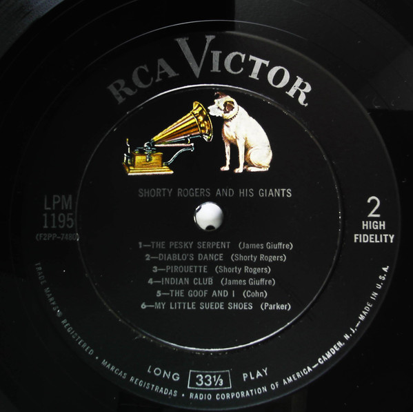 Shorty Rogers And His Giants - Shorty Rogers And His Giants | RCA Victor (LPM-1195) - 4