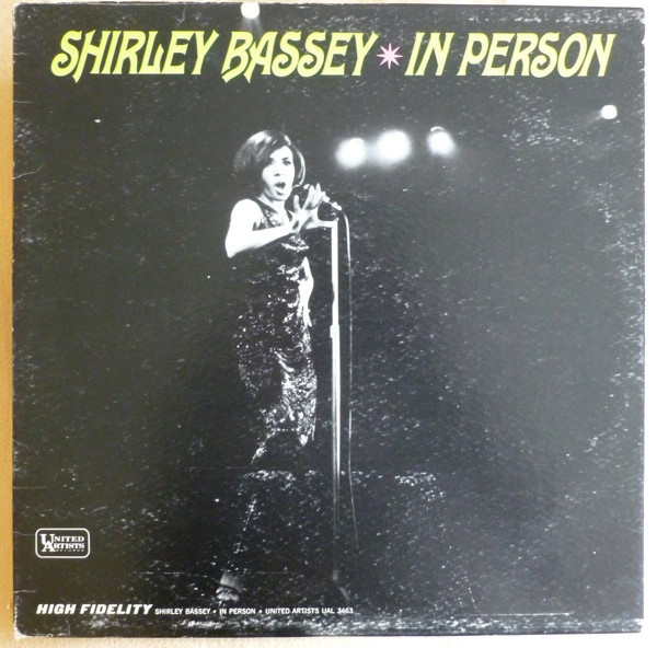 Shirley Bassey - In Person | United Artists Records (UAL 3463)