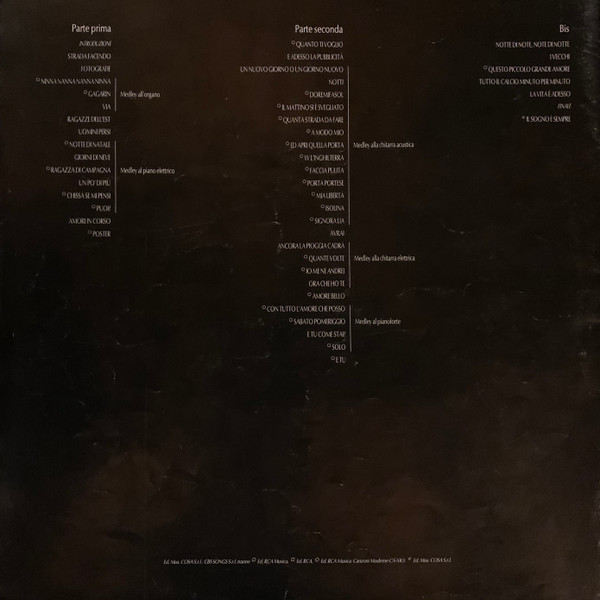 Claudio Baglioni - Assolo | CBS (CBS 450364-1) - 4 Claudio Baglioni - Assolo | CBS (CBS 450364-1) - 4