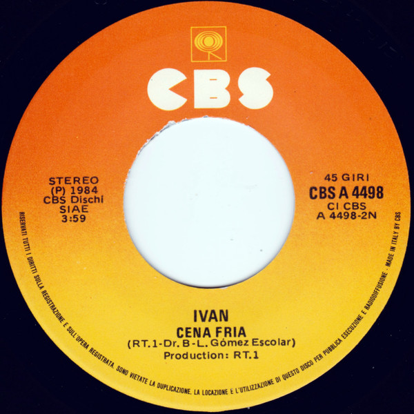 Ivan - Fotonovela Capitulo (I) | CBS (CBS A 4498) - 4