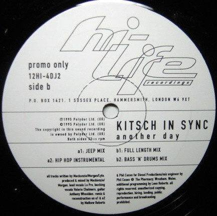 Kitsch In Sync - Another Day / Another Night | Hi Life Recordings (12 HI 4 DJ) - 5 Kitsch In Sync - Another Day / Another Night | Hi Life Recordings (12 HI 4 DJ) - 5