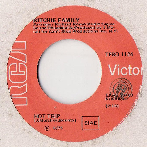 The Ritchie Family - Brazil | RCA (TPBO 1124) - 3