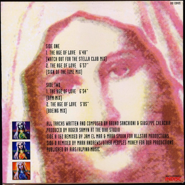Age Of Love - The Age Of Love | Indisc (DID 128405) - 2