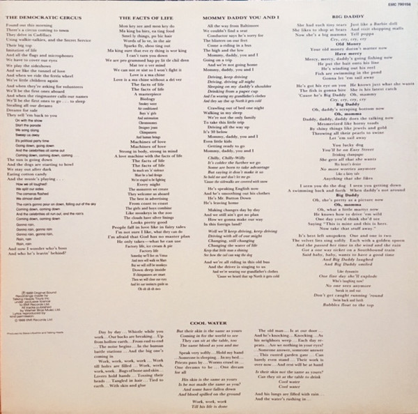 Talking Heads - Naked | EMI (EMC 790156) - 3