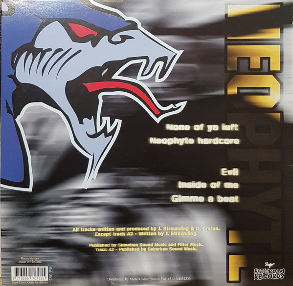 Neophyte - None Of Ya Left | Rotterdam Records (ROT 065) - 2 Neophyte - None Of Ya Left | Rotterdam Records (ROT 065) - 2