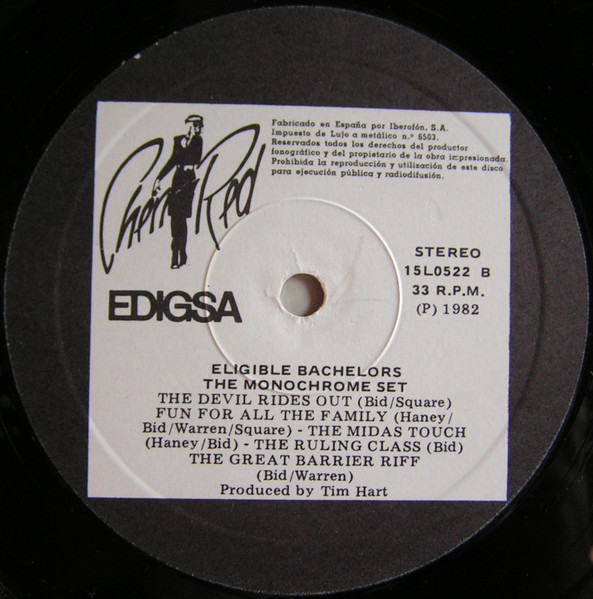 The Monochrome Set - Eligible Bachelors | Edigsa (15L0522) - 4 The Monochrome Set - Eligible Bachelors | Edigsa (15L0522) - 4