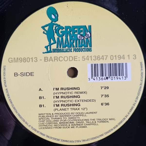 Doug Laurent - I'm Rushing | Green Martian (GM98013) - 4