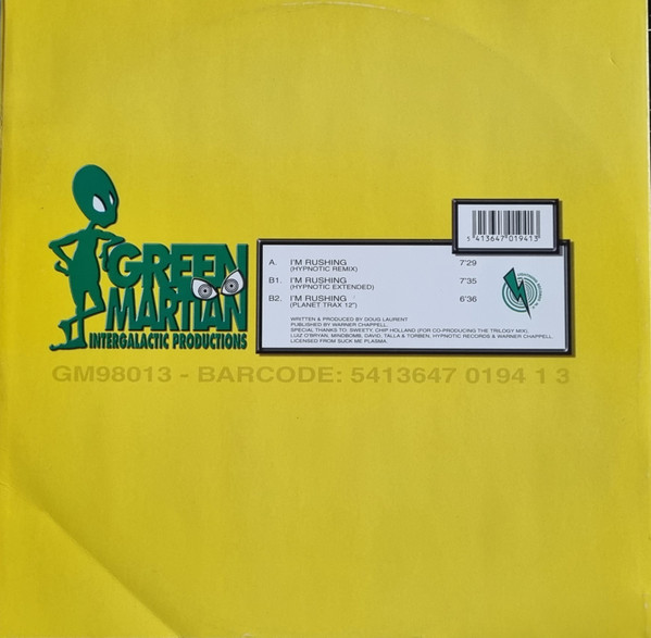 Doug Laurent - I'm Rushing | Green Martian (GM98013) - 2