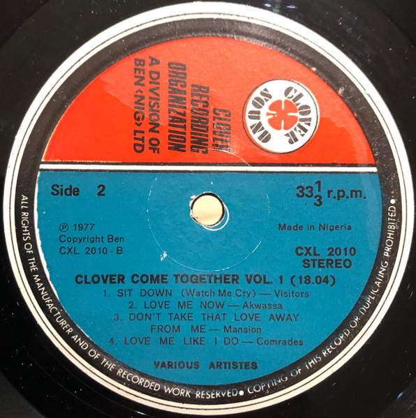 Various - Clover Come Together Vol. 1 | Clover Sound (CXL 2010) - 4 Various - Clover Come Together Vol. 1 | Clover Sound (CXL 2010) - 4
