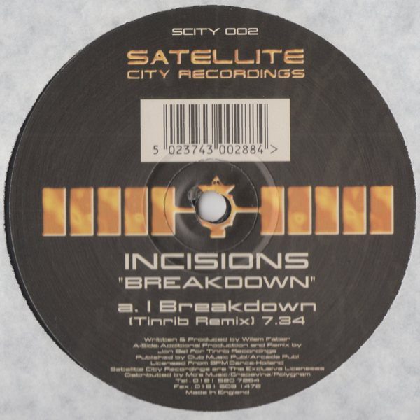 Incisions - Breakdown | Satellite City Recordings (SCITY 002)