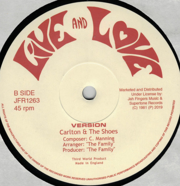 Carlton And The Shoes - What A Day | Live And Love (JFR1263) - 2