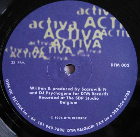 Activa - Activa EP | DTM Recordz (DTM 002)