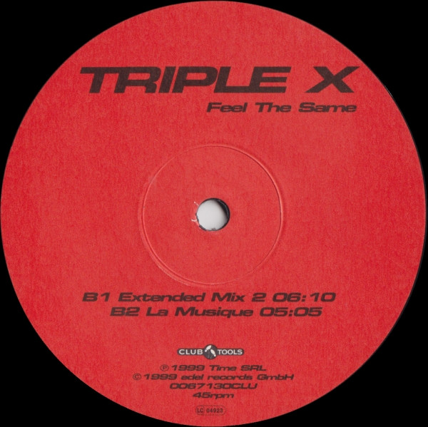 Triple X - Feel The Same | Club Tools (0067130CLU) - 4