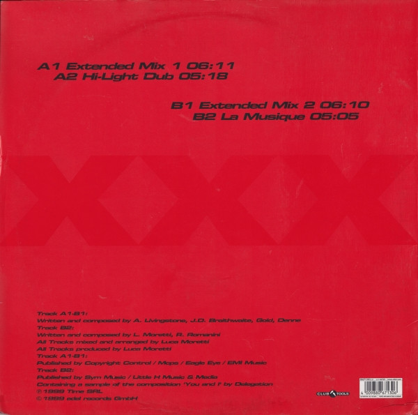 Triple X - Feel The Same | Club Tools (0067130CLU) - 2