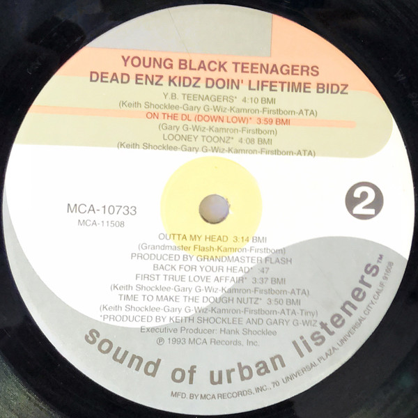 Young Black Teenagers - Dead Enz Kidz Doin' Lifetime Bidz | SOUL (MCA-10733) - 4