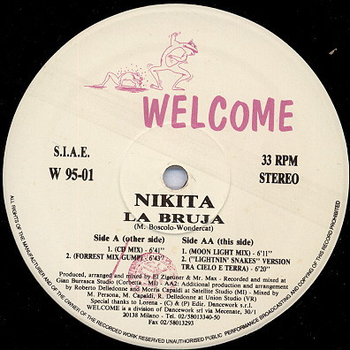 Nikita - La Bruja | Welcome (W 95-01) - 3 Nikita - La Bruja | Welcome (W 95-01) - 3