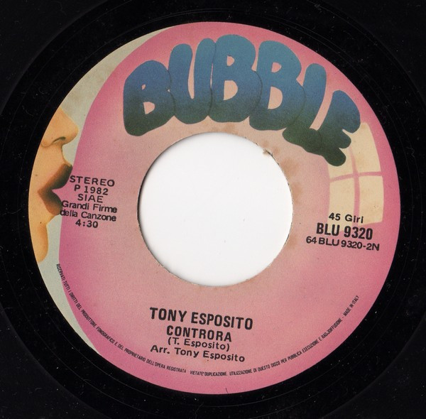 Tony Esposito - Pagaia | Bubble (BLU 9320) - main