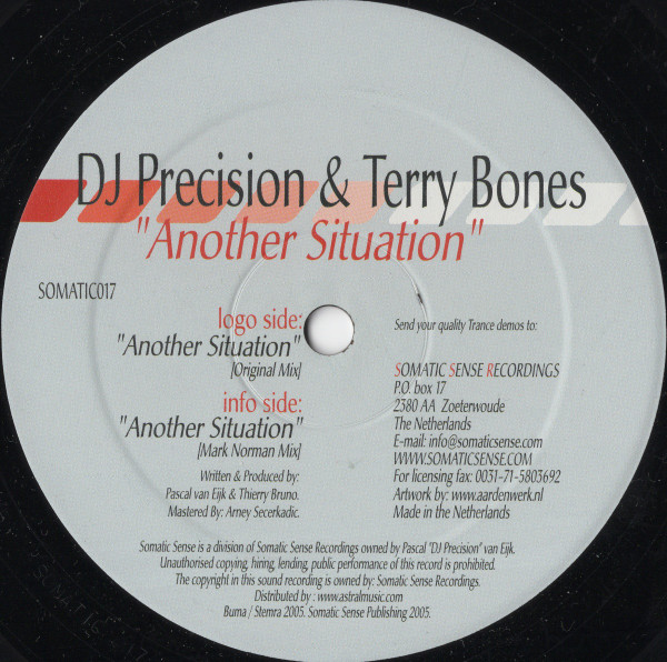 DJ Precision & Terry Bones - Another Situation | Somatic Sense (SOMATIC017) - main DJ Precision & Terry Bones - Another Situation | Somatic Sense (SOMATIC017) - main