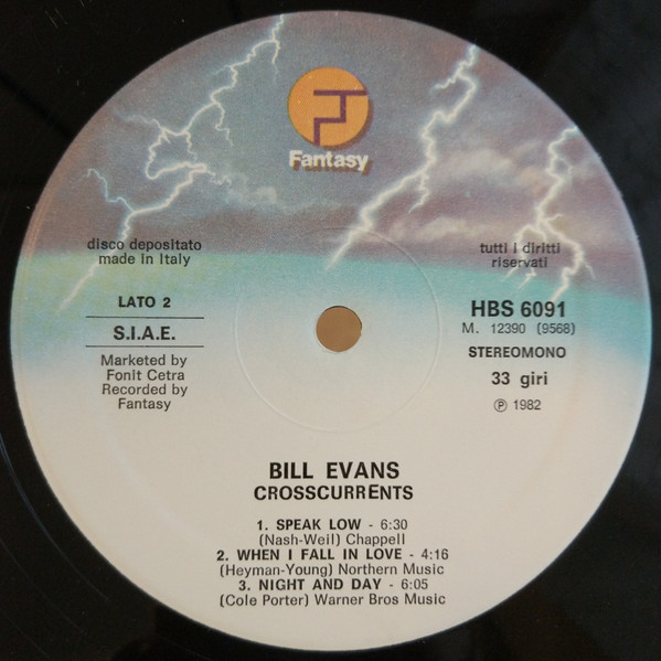 The Bill Evans Trio With Lee Konitz & Warne Marsh - Crosscurrents | Fantasy (HBS 6091) - 4