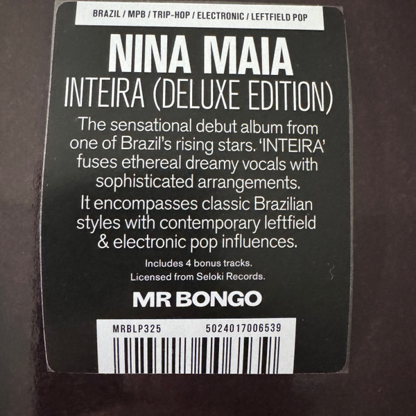 Nina Maia - Inteira | Mr Bongo (MRBLP325) - 3