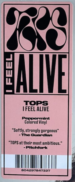 TOPS - I Feel Alive | Musique TOPS (TOP002) - 3