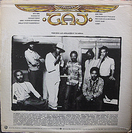 Taj Mahal - Music Fuh Ya' (Musica Para Tu) | Warner Bros. Records (BS 2994)