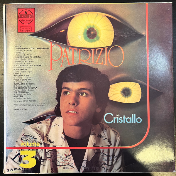 Patrizio - Cristallo | Zeus Record (BE 0073) - 3