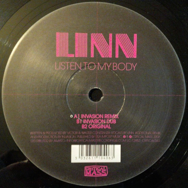 Linn - Listen To My Body | Critical Mass (CRITICAL040)