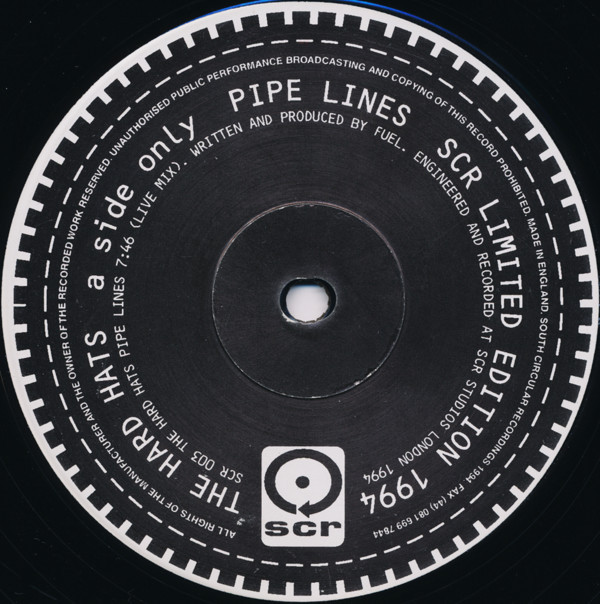 The Hard Hats - Pipe Lines | South Circular Recordings (SCR) (SCR 003) - 2