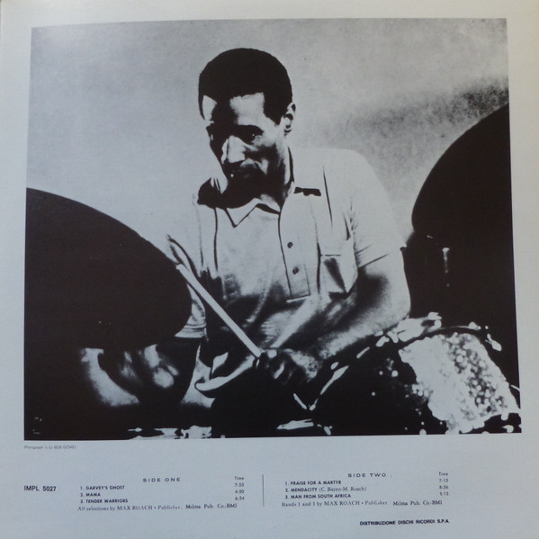 Max Roach - Percussion Bitter Sweet | ABC Impulse! (IMPL 5027) - 3
