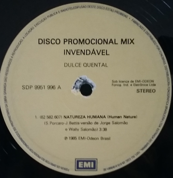 Dulce Quental - Natureza Humana | EMI (SDP 9951 996) - 4
