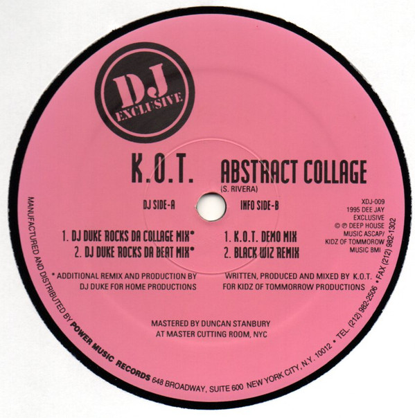 K.O.T. - Abstract Collage | DJ Exclusive (XDJ-009)