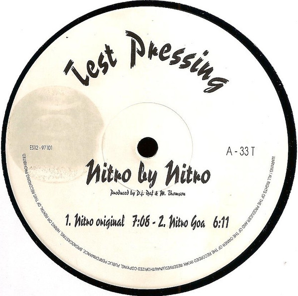 Nitro By Nitro - Nitro | Not On Label (ES12-97101) - main