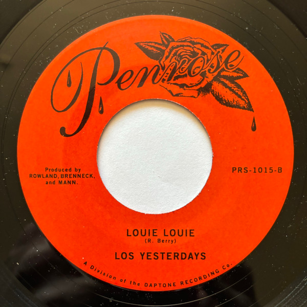 Los Yesterdays - Who Made You You / Louie Louie | Penrose (PRS-1015) - 2