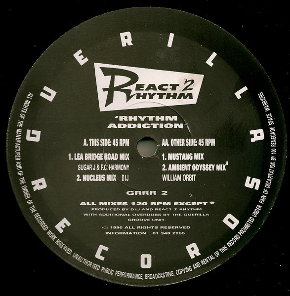 React 2 Rhythm - Rhythm Addiction | Guerilla (GRRR 2)