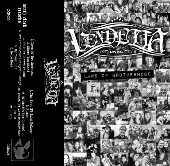 Vendetta Ukhc - Laws Of Brotherhood | Danger Close Records (DCR001)