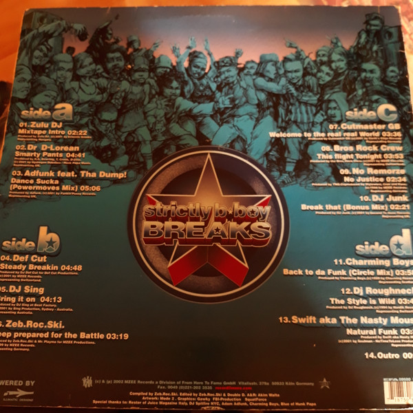 Various - Strictly B-Boy Breaks Volume:2 | MZEE Records (MZEE 080) - 3