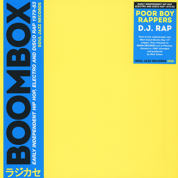 Poor Boy Rappers - D.J. Rap | Soul Jazz Records (SJR416-12)