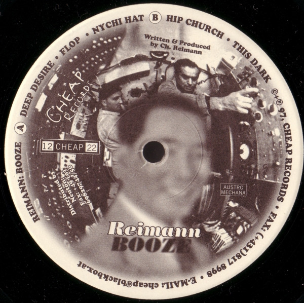 Christoph Reimann - Booze | Cheap (12 CHEAP 22) - 2
