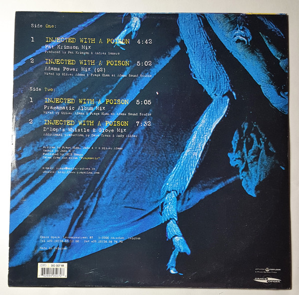 Praga Khan - Injected With A Poison ('98 Remixes) | Dance Opera (DO 507 RR) - 2