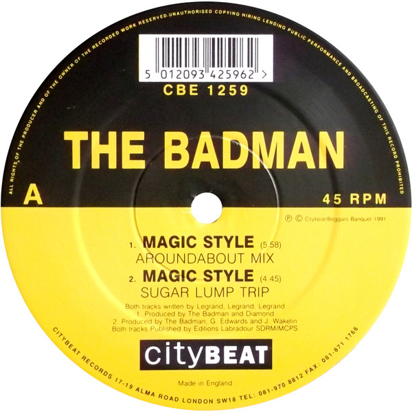 The Badman - Magic Style | City Beat (CBE 1259) - 3