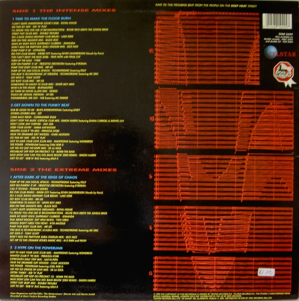 Megabass / The Mastermixers - The Intense Mixes / The Extreme Mixes | Telstar (STAR 2425) - 2