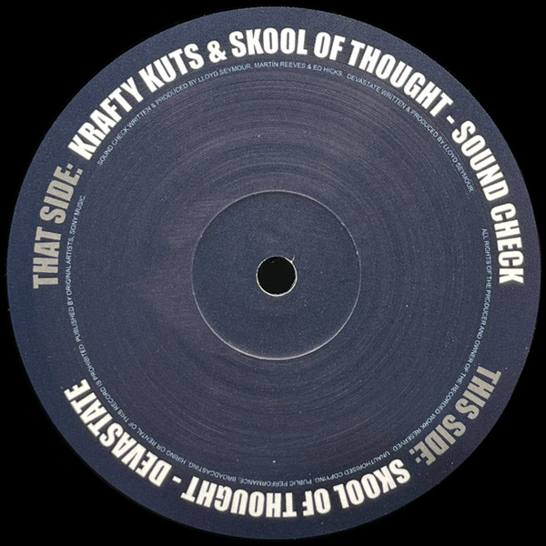 Krafty Kuts & Skool Of Thought - Soundcheck / Devastate | Super Charged (SCM002) - 3 Krafty Kuts & Skool Of Thought - Soundcheck / Devastate | Super Charged (SCM002) - 3