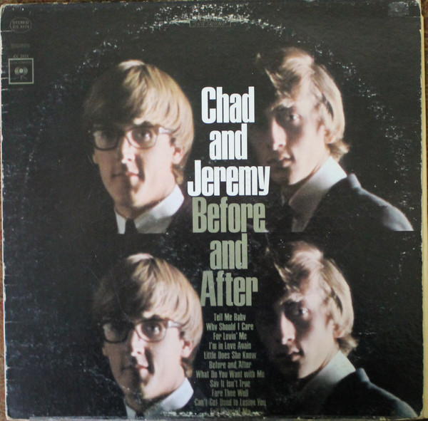 Chad & Jeremy - Before And After | Columbia (CS 9174)