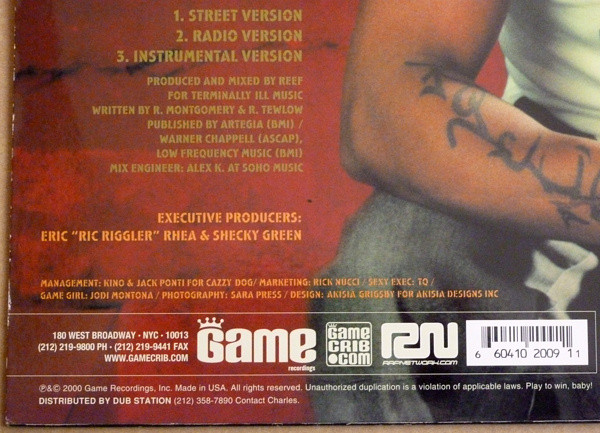 Royce Da 5'9" - Boom / Soldier's Story | Game Recordings (GAM 2009-1) - 3